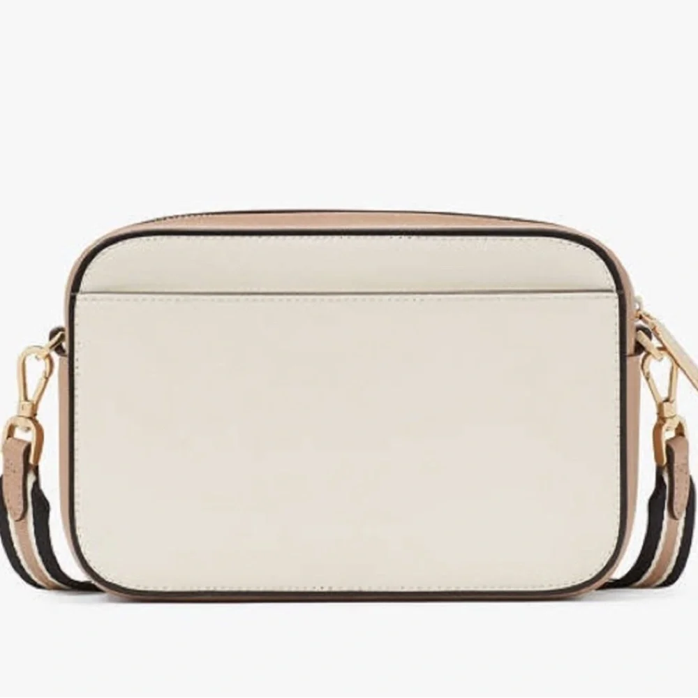 Kate Spade Oh Snap Colorblock Mini Camera Bag Toasted Hazelnut Multi